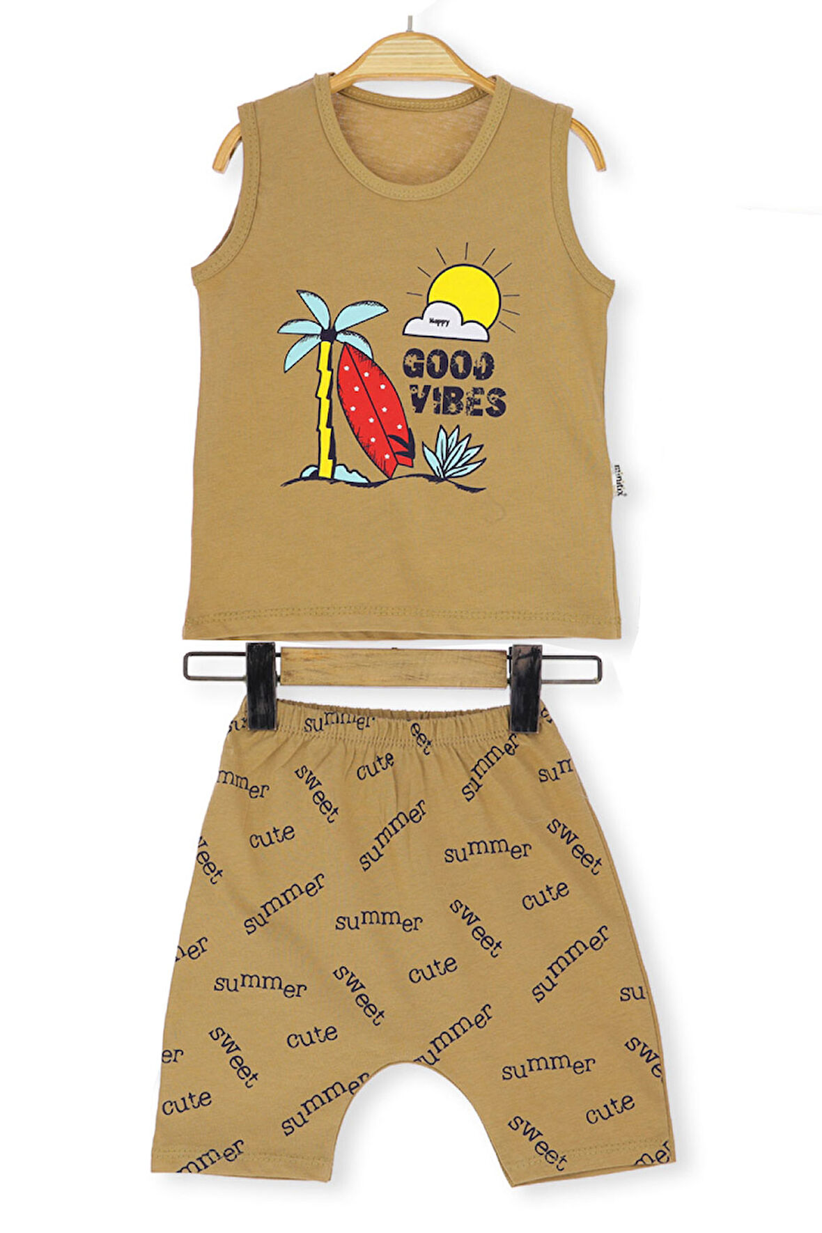 Erkek Bebe Takım Baskılı