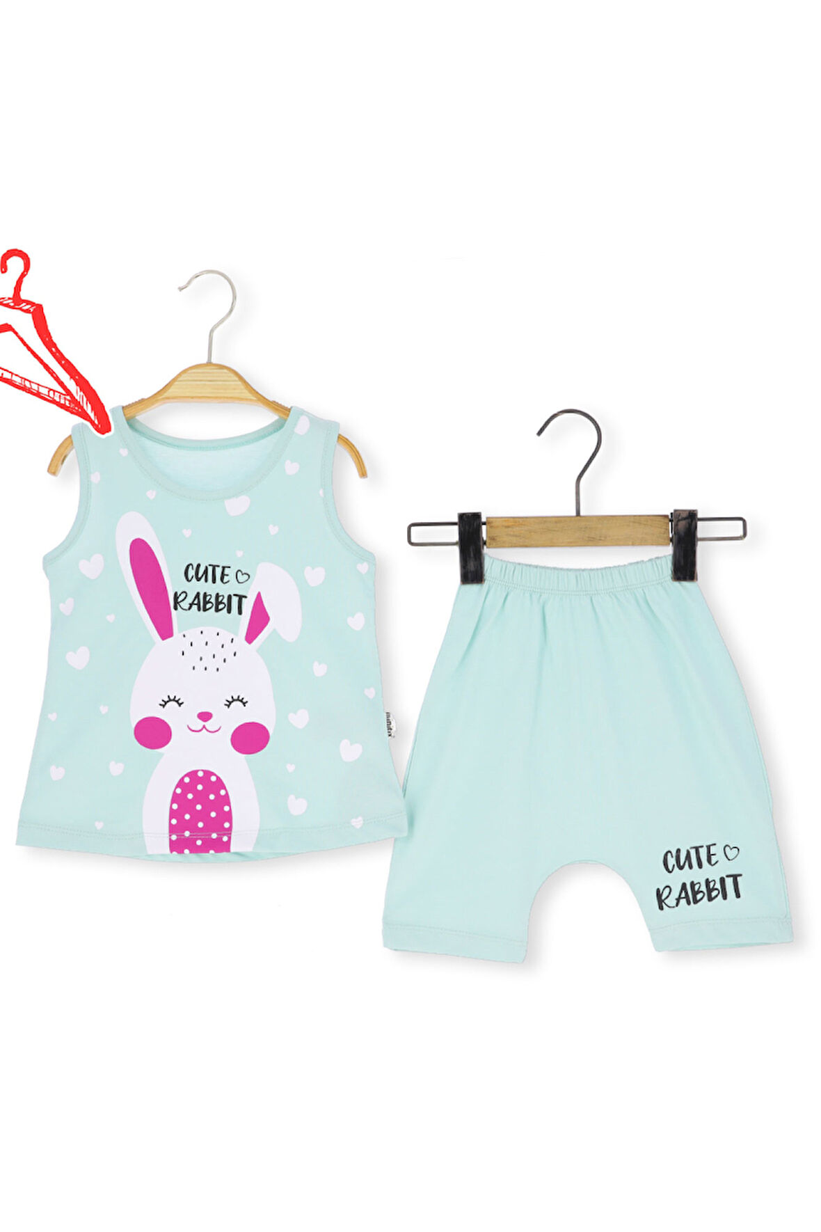 Kız Bebek Takım Baskılı