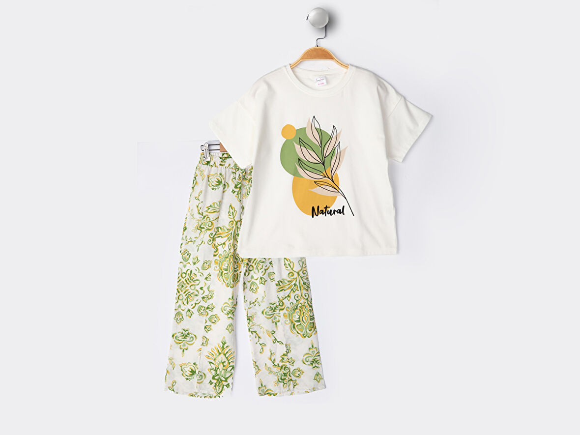 Kız Çocuk Takım Baskılı