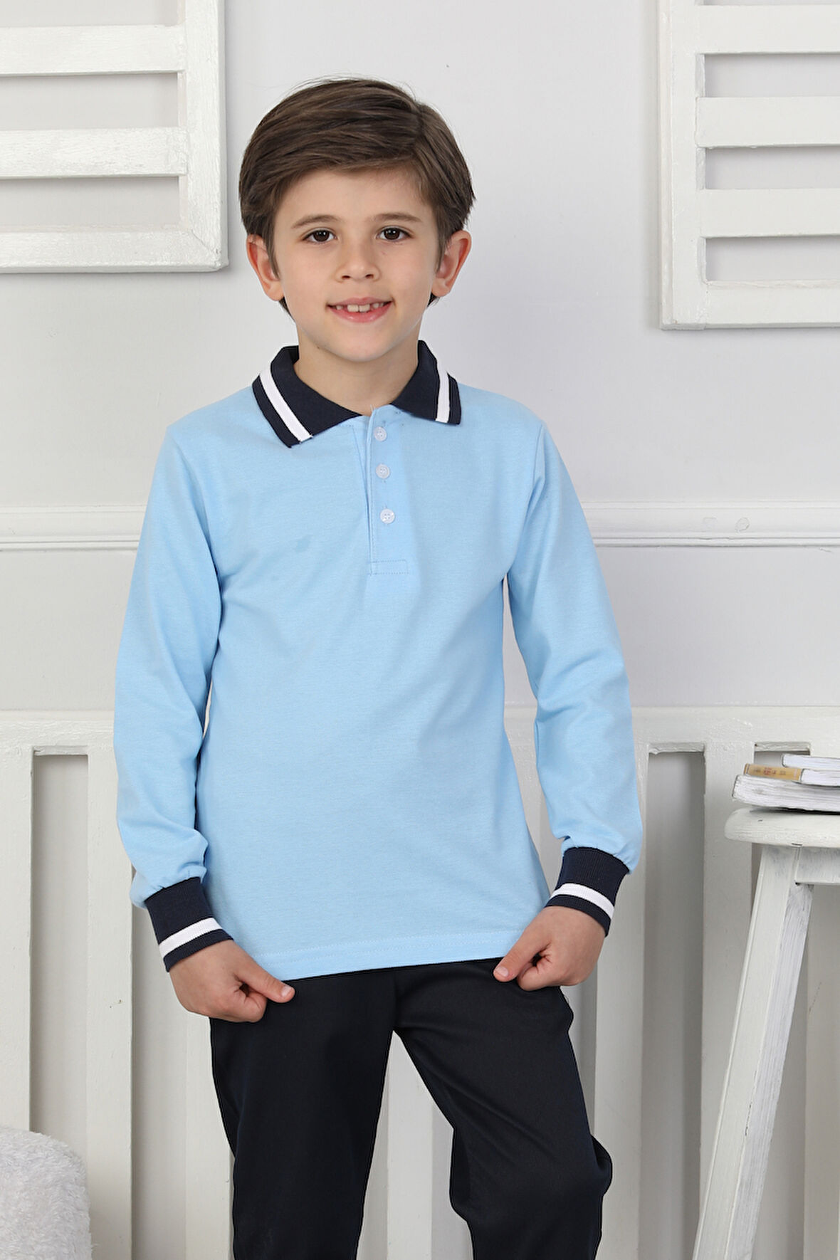 Erkek Çocuk Sweatshirt Okul