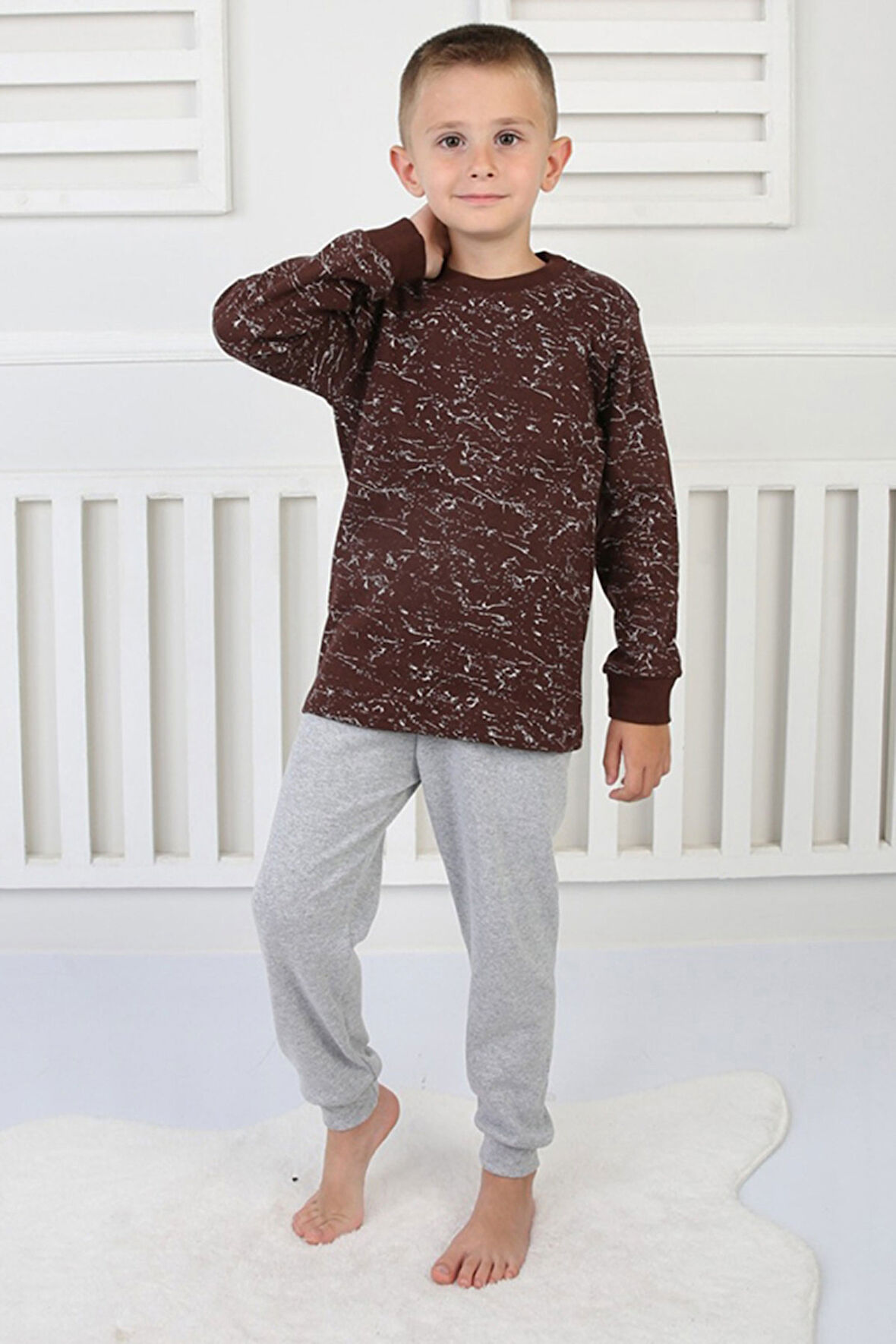 Erkek Çocuk Takım Pijamalı