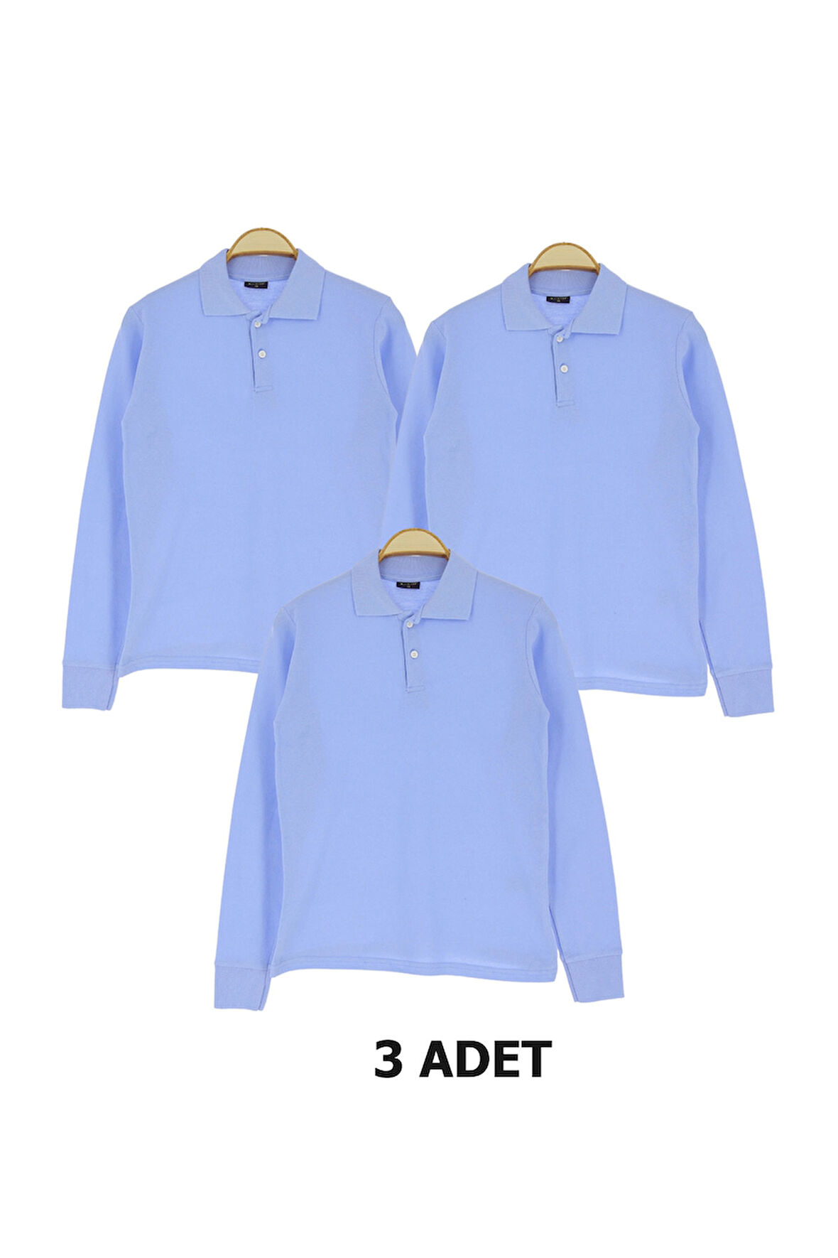 Erkek Çocuk Sweatshirt Okulluk Manşetli