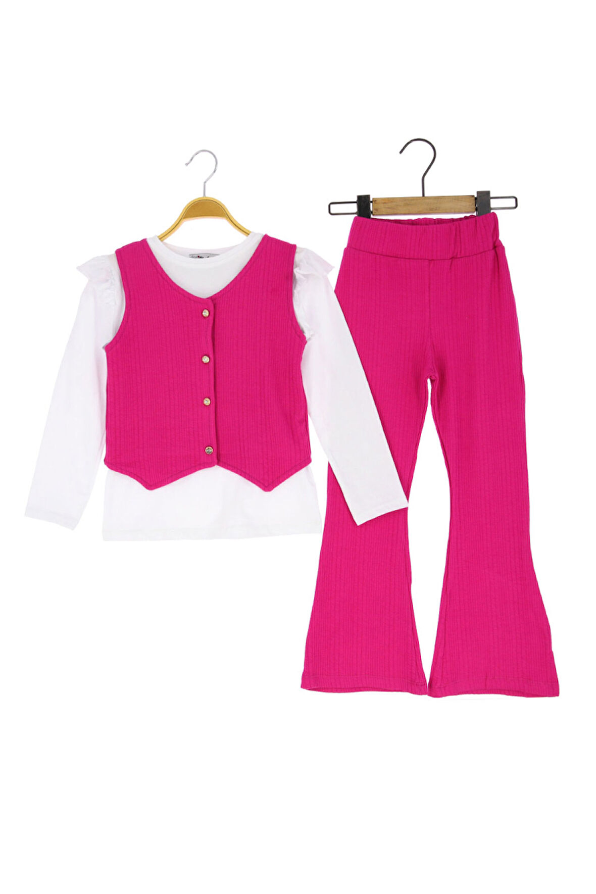 Kız Çocuk Takım Yelekli