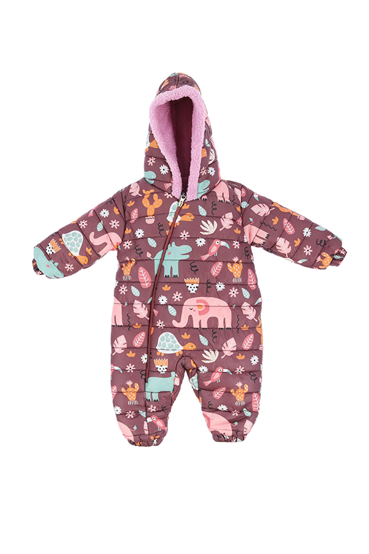 Kız Bebek Tulum Baskılı