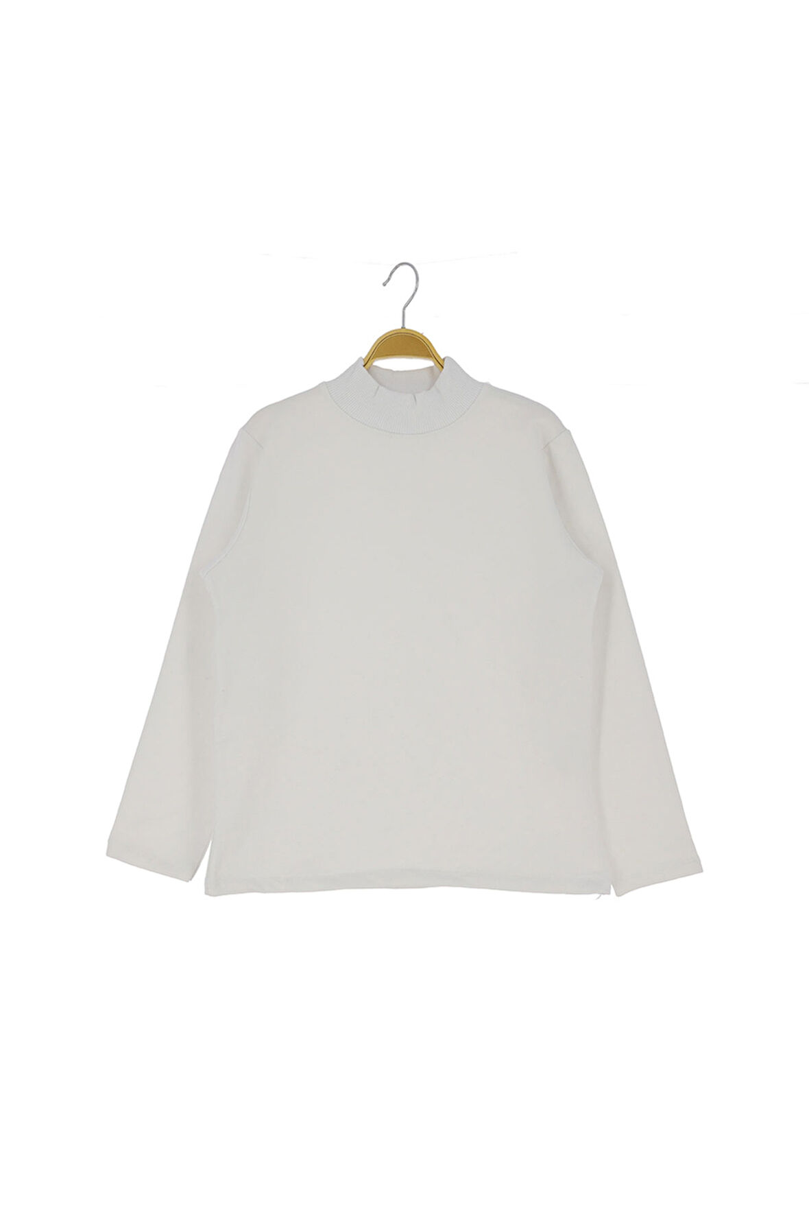 Kız Çocuk Bluz Balıkçı Yaka Şardonlu