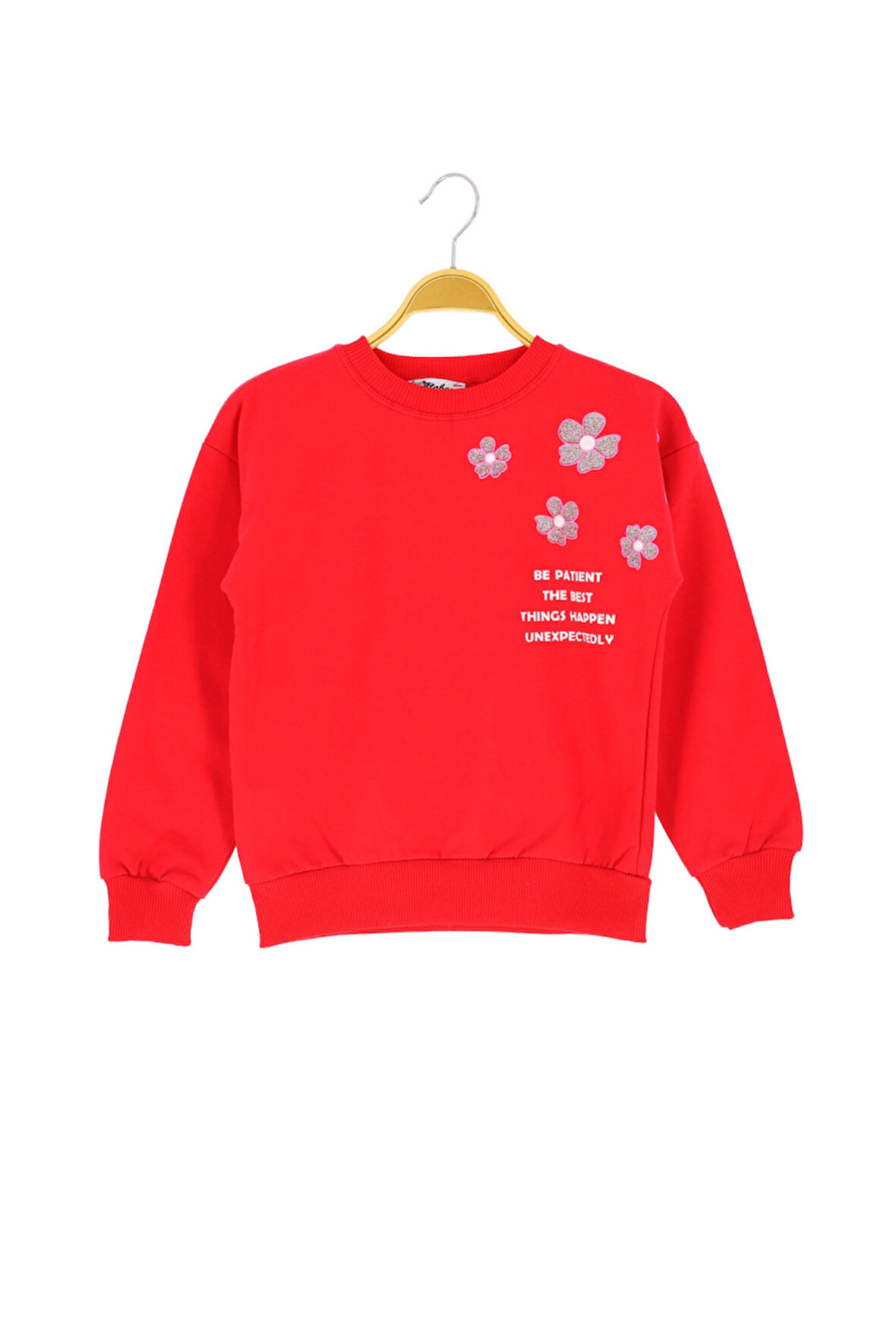 Kız Çocuk Bluz Baskılı Şardonlu