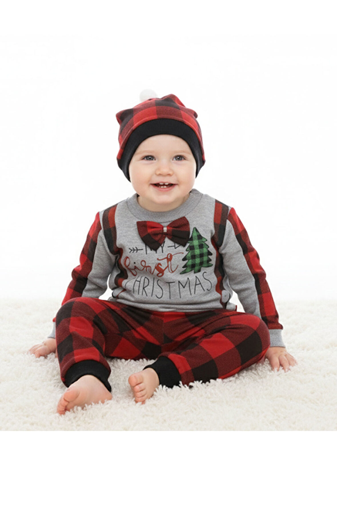 Noellik Takım Baskılı Kız Erkek Çocuk  Uygun