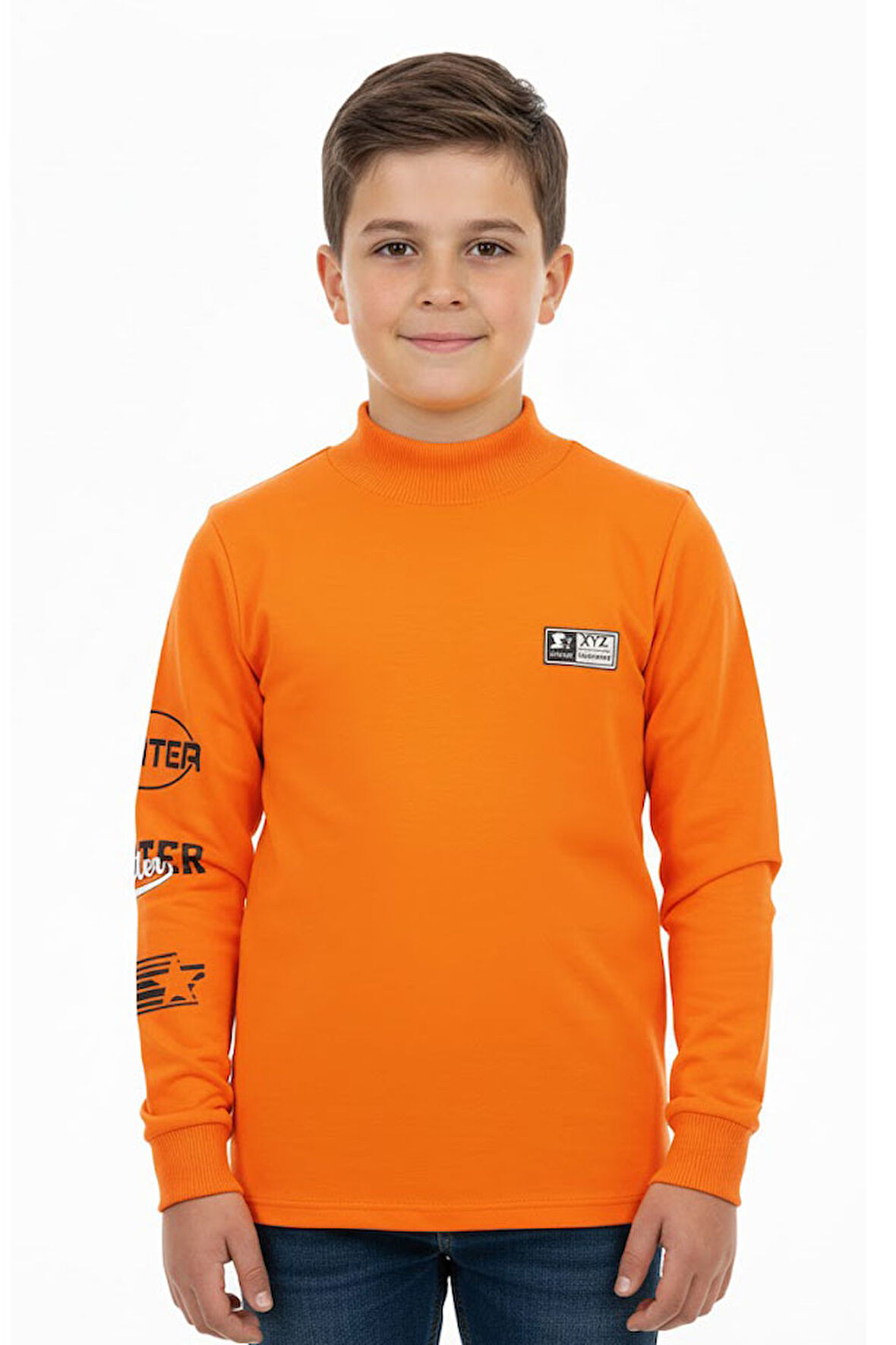 Erkek Çocuk SweatShirt 2 İplik Şardonlu
