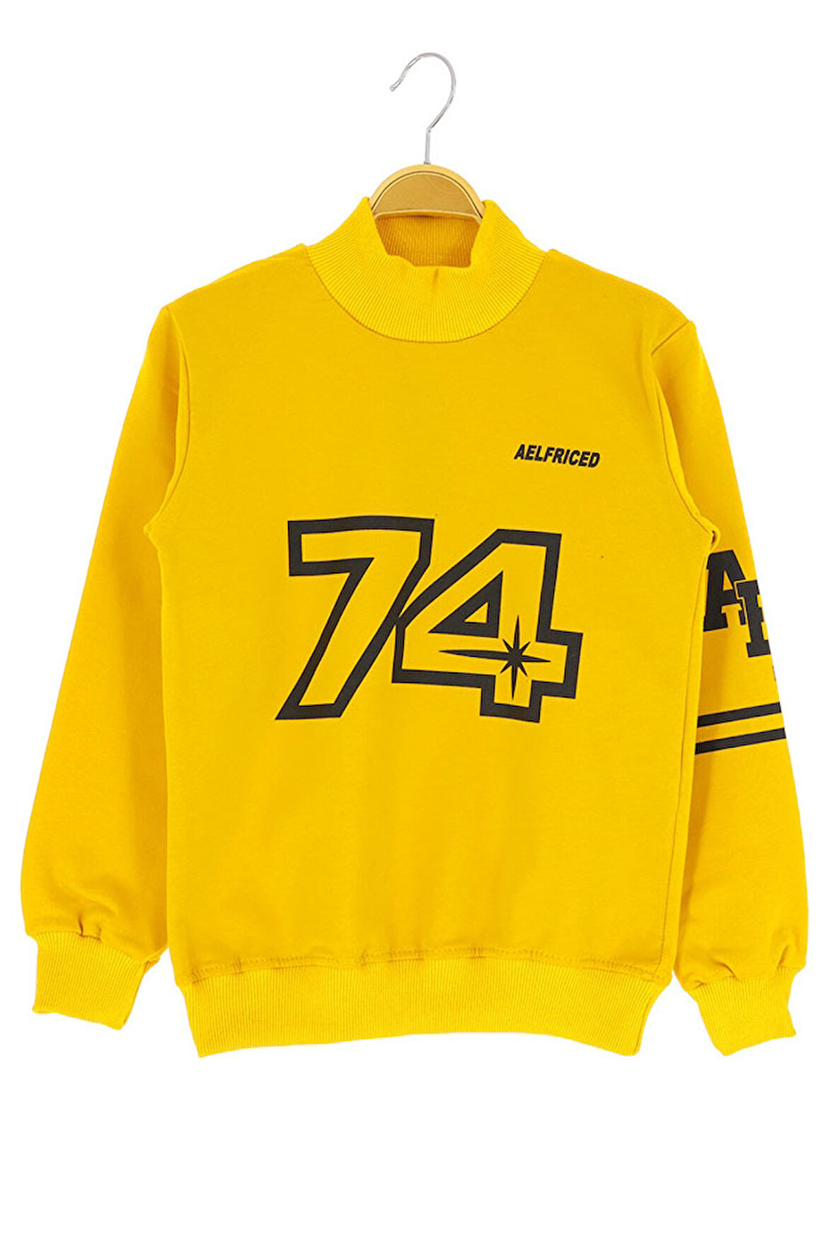 Erkek Çocuk Sweatshirt Baskılı 2 İp Şardonlu