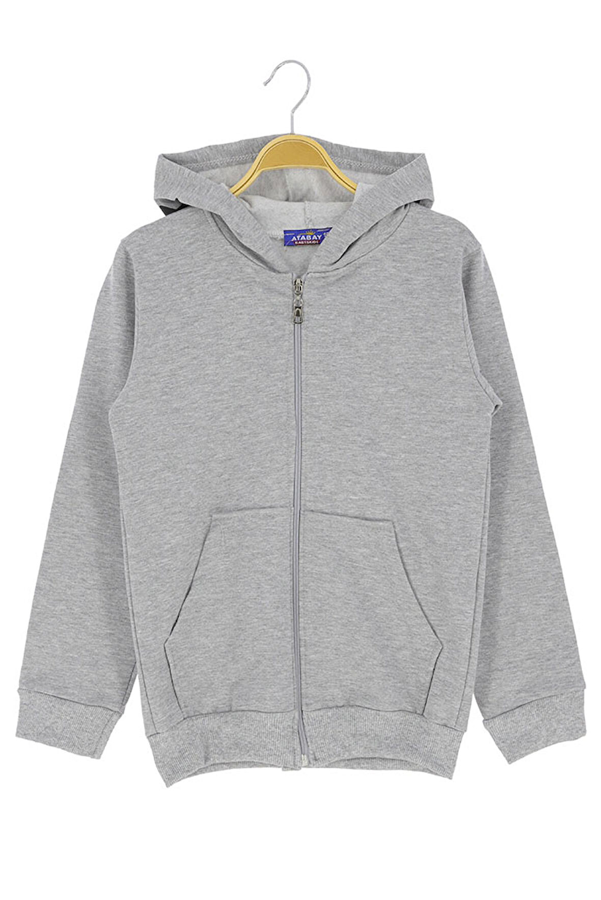 Erkek çocuk hırka 2 iplik şardonlu arkası baskılı