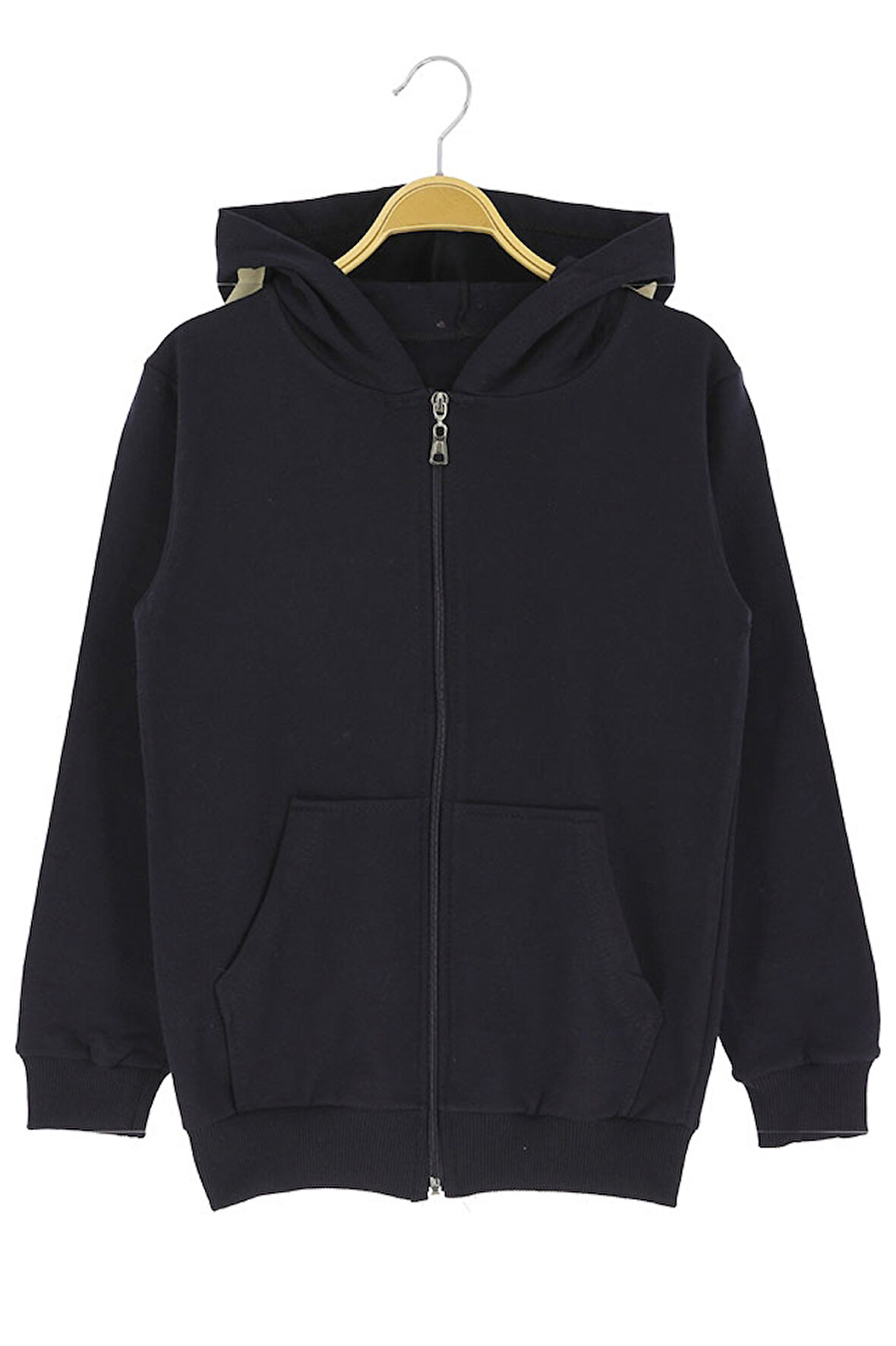 Erkek çocuk hırka 2 iplik şardonlu arkası baskılı