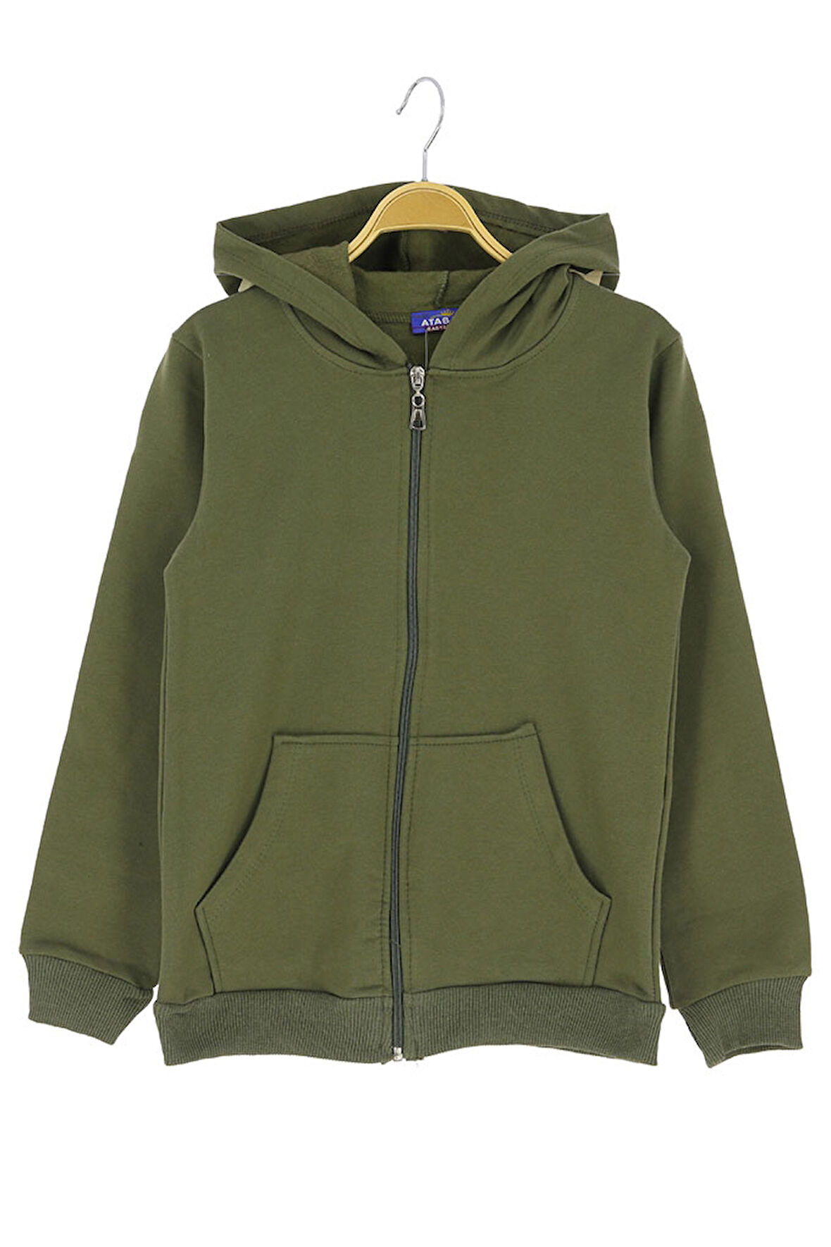 Erkek çocuk hırka 2 iplik şardonlu arkası baskılı