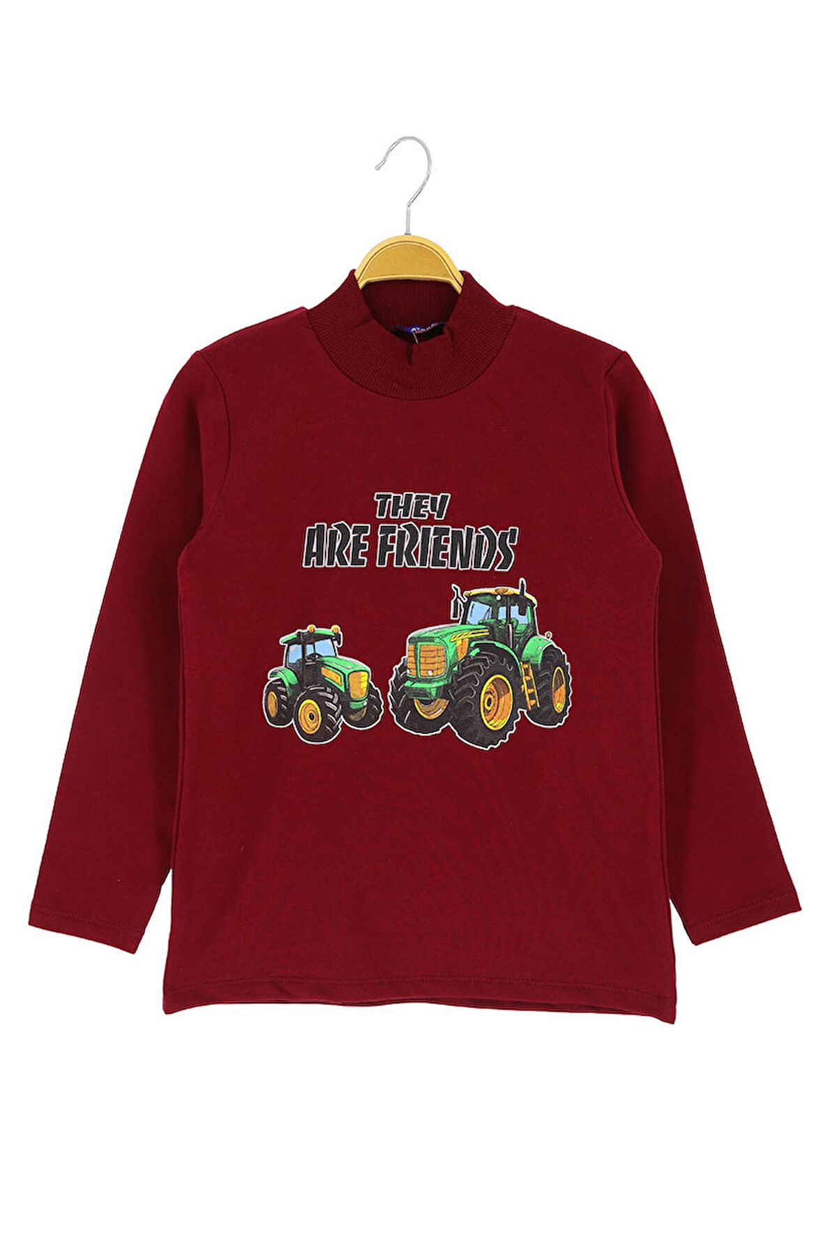 Erkek çocuk sweatshirt 2 iplik şardonlu