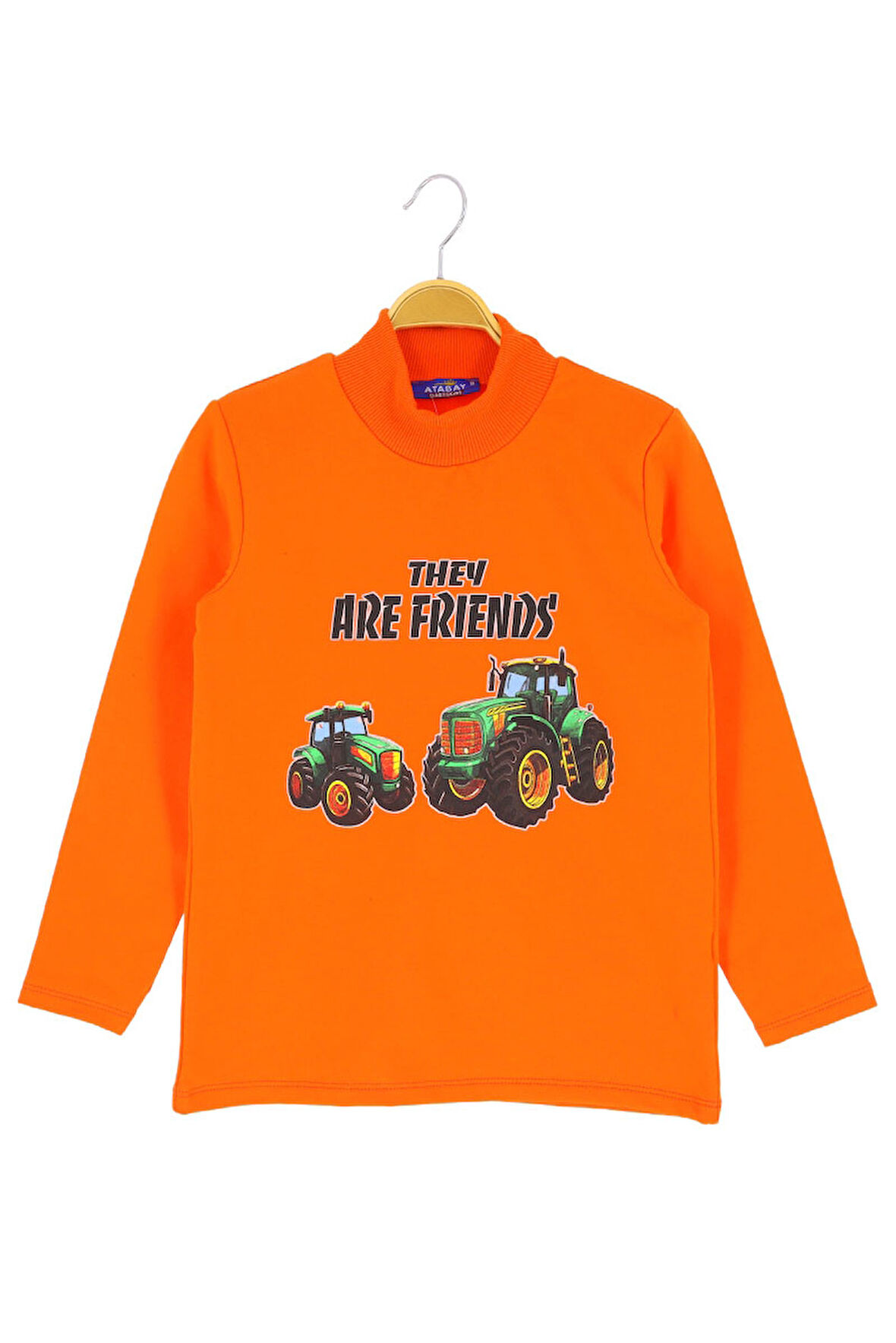 Erkek çocuk sweatshirt 2 iplik şardonlu