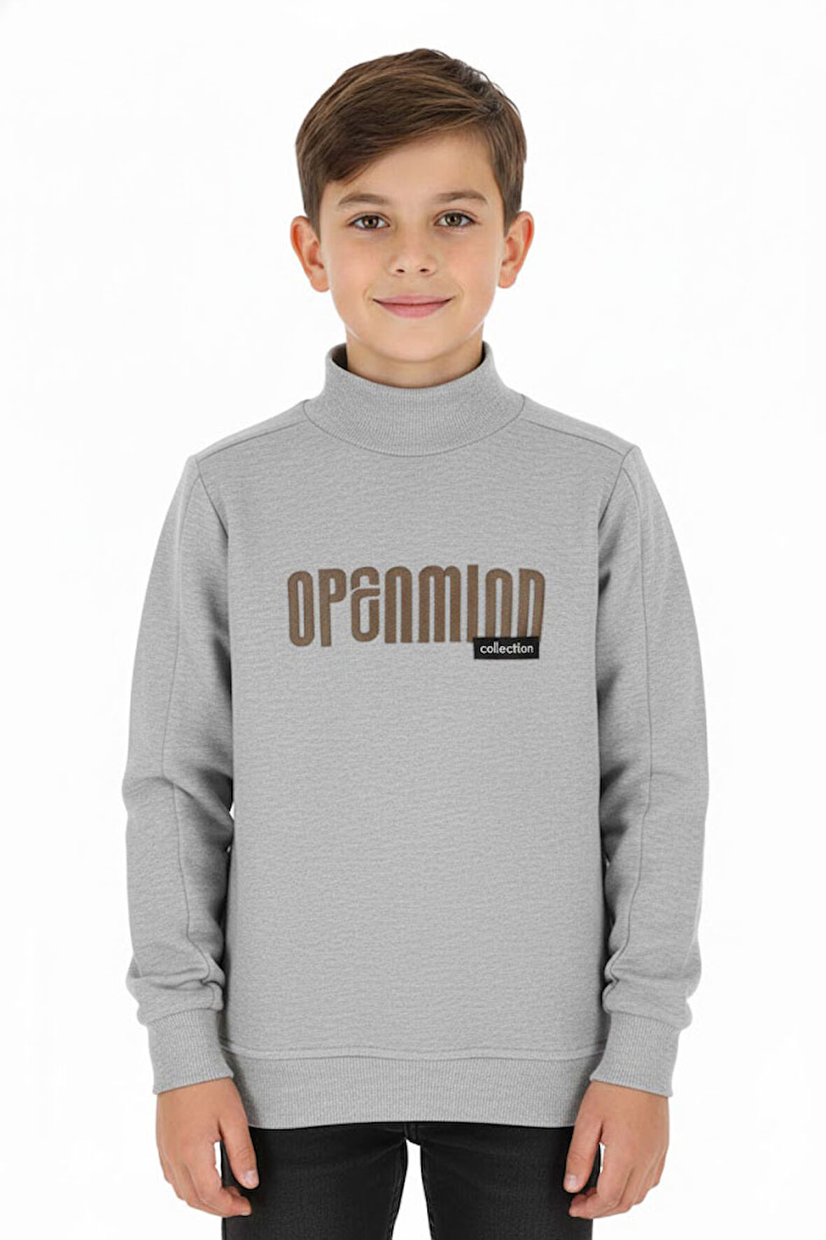 Erkek Çocuk Sweatshirt Baskılı Kışlık Şardonlu