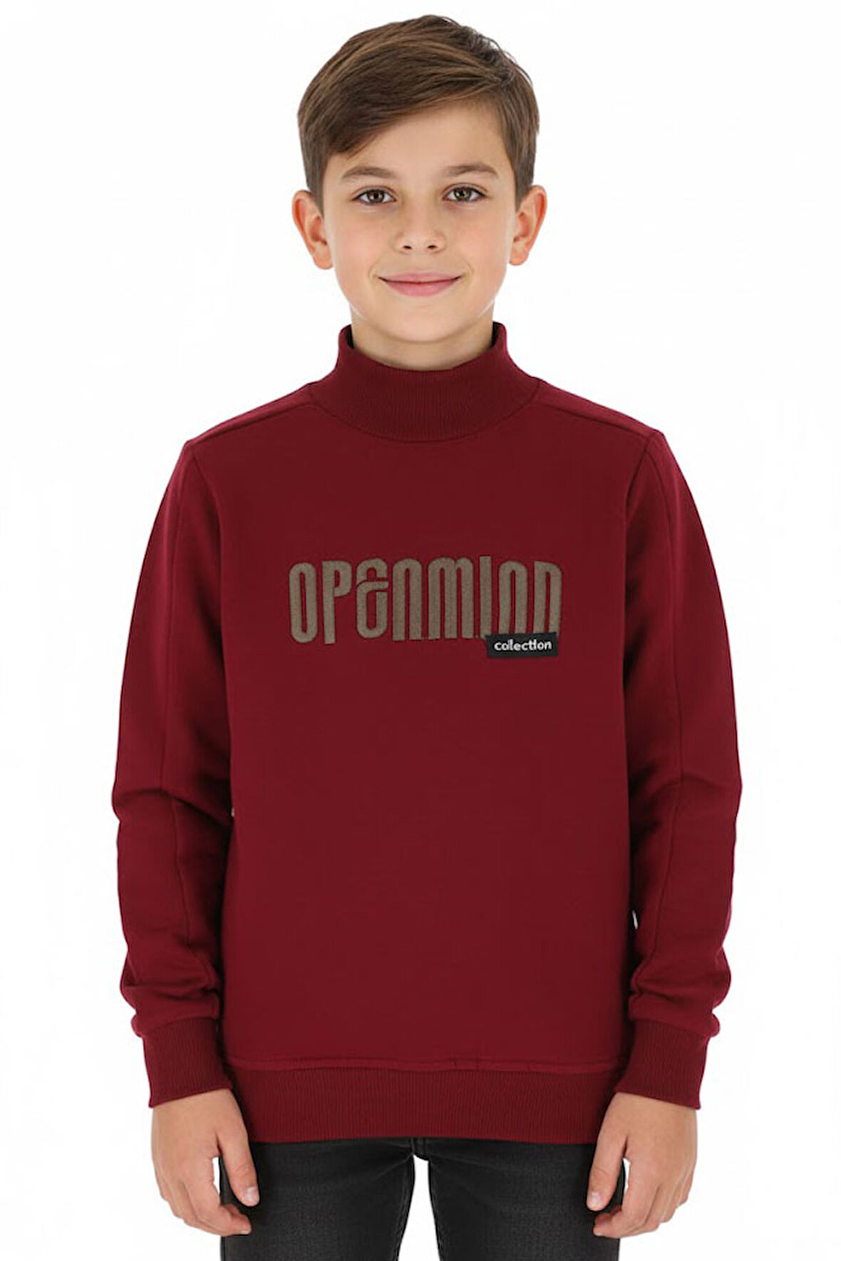 Erkek Çocuk Sweatshirt Baskılı Kışlık Şardonlu