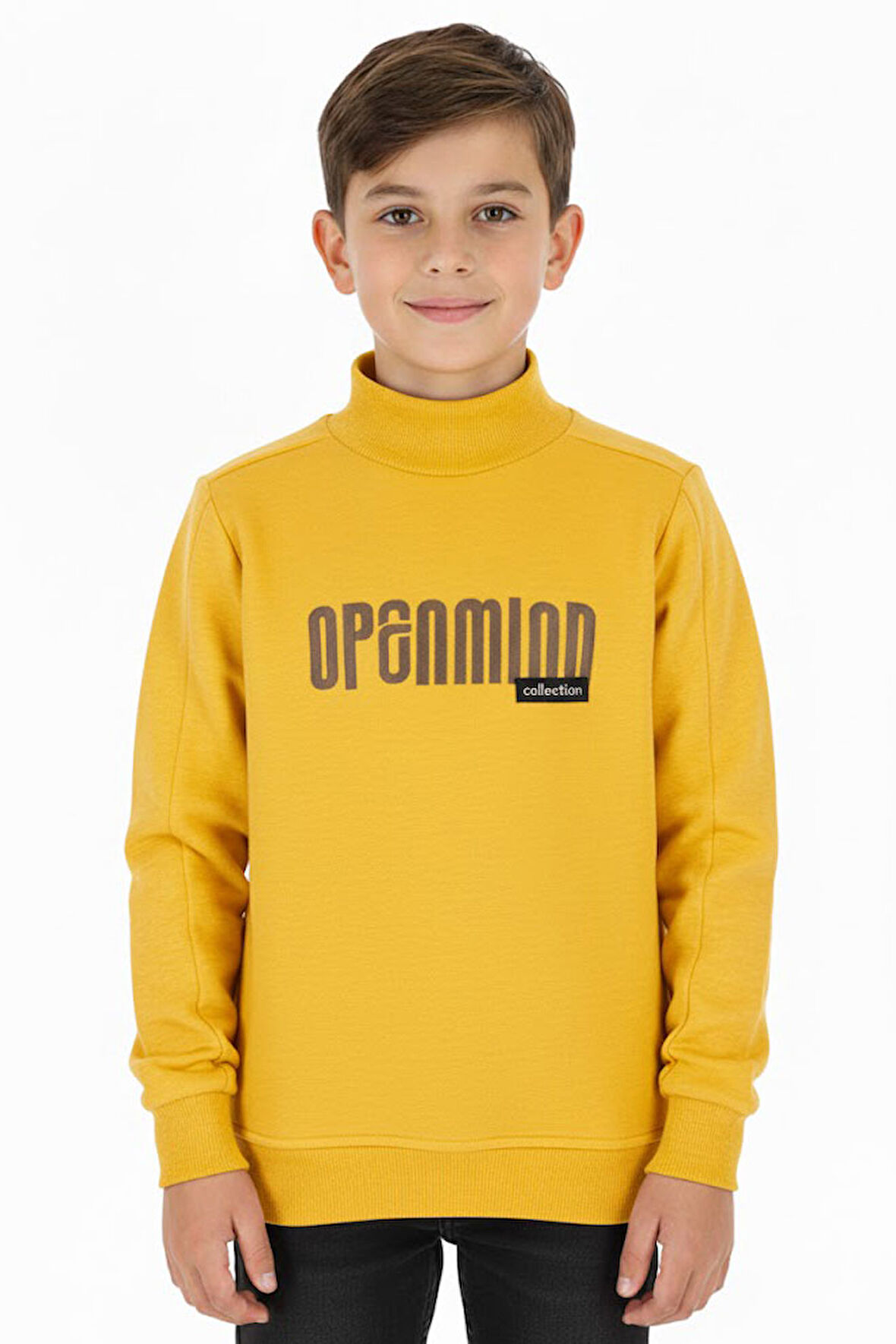 Erkek Çocuk Sweatshirt Baskılı Kışlık Şardonlu
