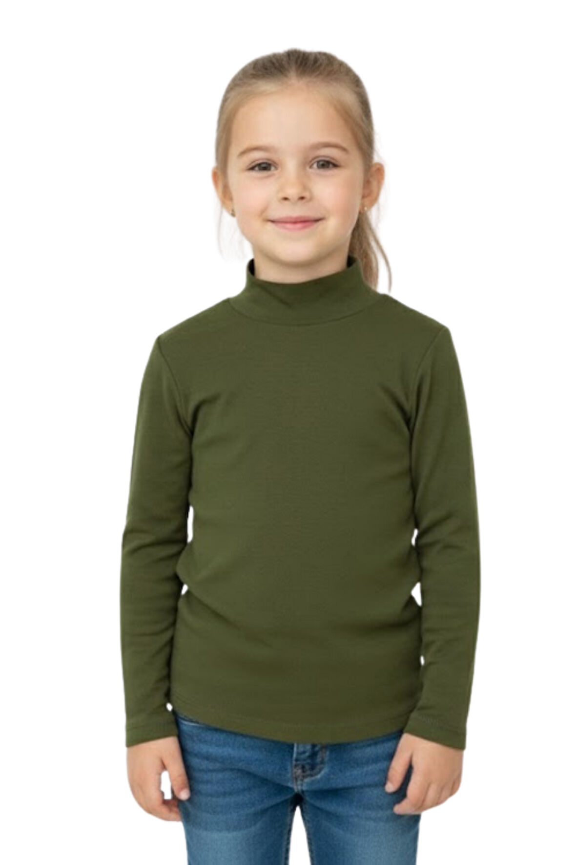 Kız/Erkek Çocuk Bluz Balıkçı Yaka