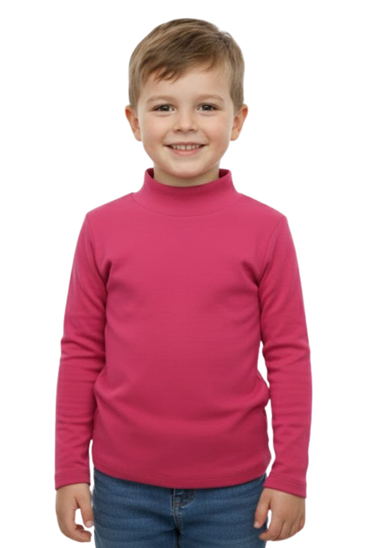 Kız/Erkek Çocuk Bluz Balıkçı Yaka