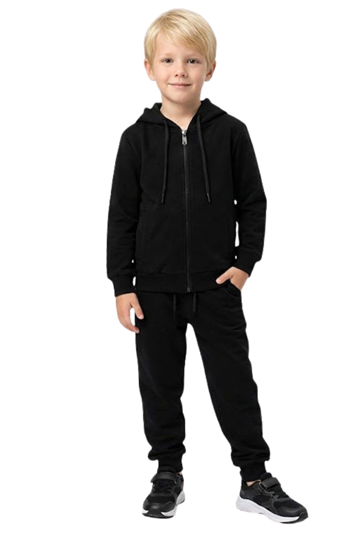 Unisex Takım Hırkalı 2 İplik Kumaş