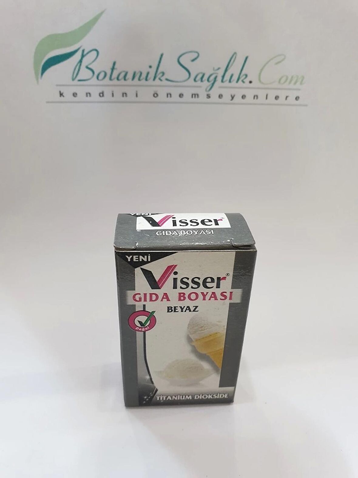 Visser Toz Gıda Boyası (9 Gr) - Beyaz