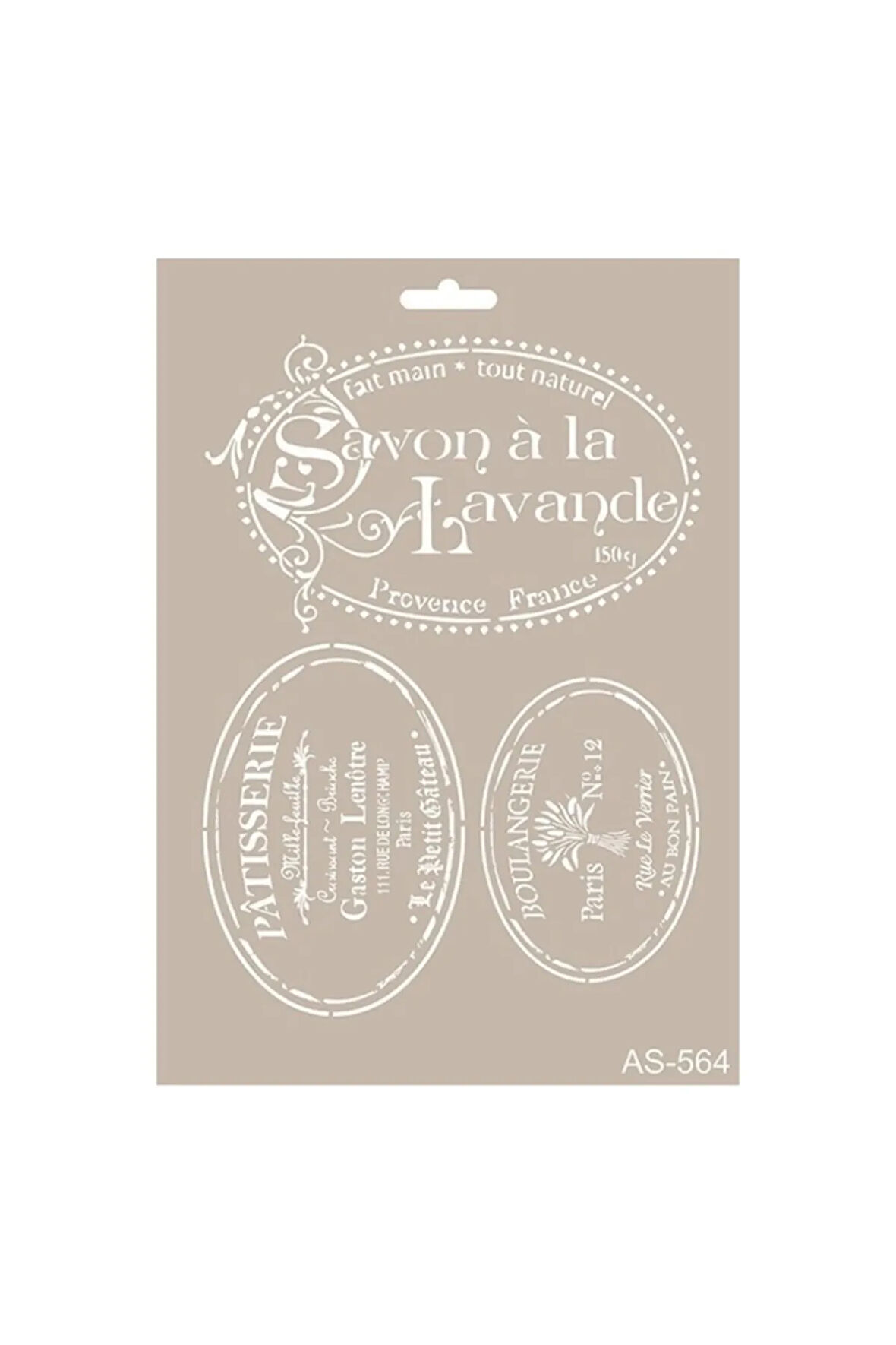 As564 - A4 Stencil
