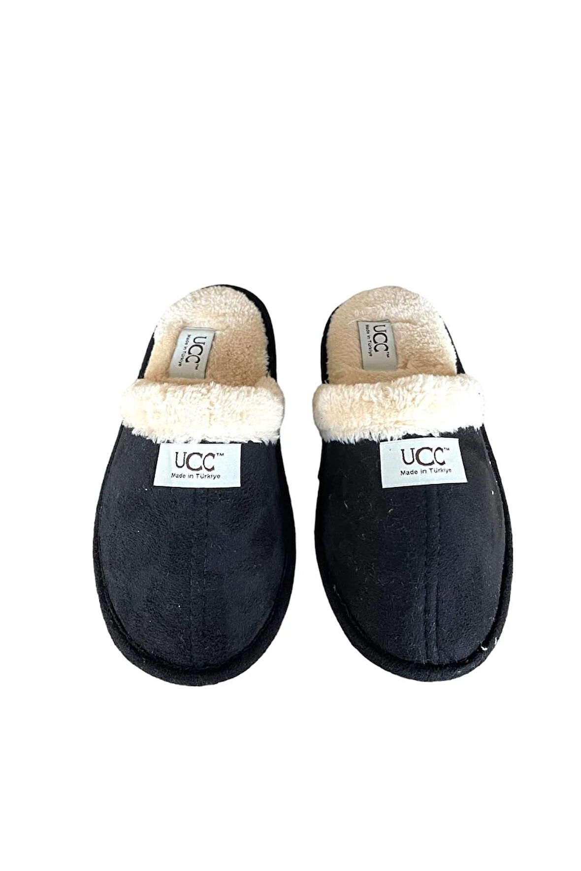 Unisex Peluşlu Ev Terliği SİYAH