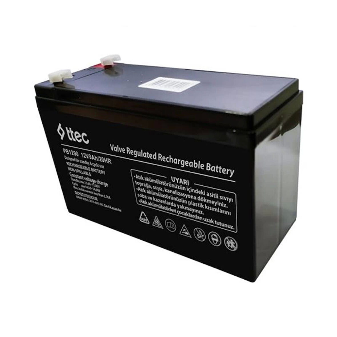 ONTECH - Ttec 12v 9ah Bakımsız Kuru Tip Akü