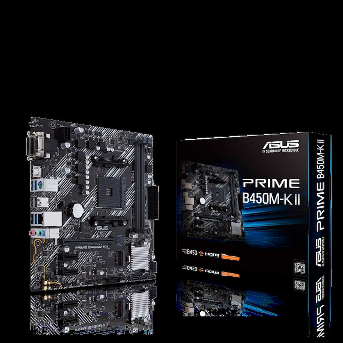 ONTECH - Asus Prıme B450m-k Iı Ddr4 4400mhz 1xvga 1xhdmı 1xdvı 1xm.2 Usb 3.2 Matx Am4 (2. Ve 1.nesil İşlemci Uyumlu)
