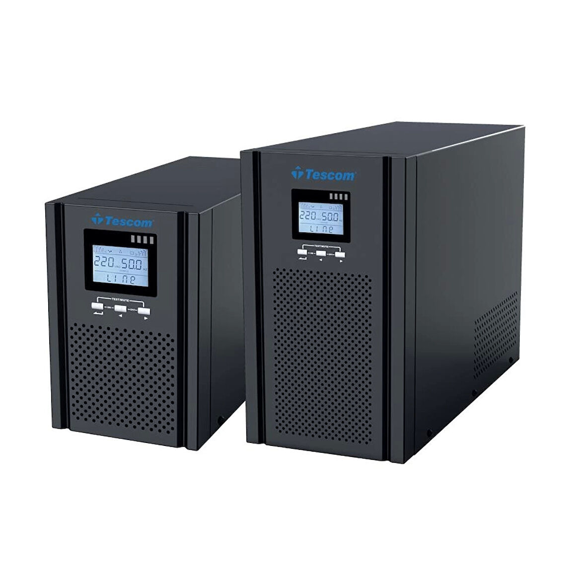 Tescom Teos+ 3kva 1f/1f (6x7ah) 4/8dk Lcd Onlıne Ups