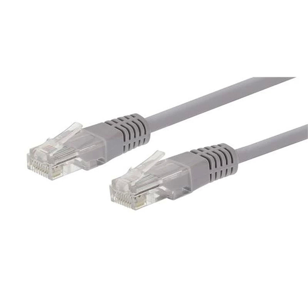 ONTECH - Uranıum 20 Cm 26awg 250mhz Lszh Utp Gri Renk Cat6 Patch Kablo