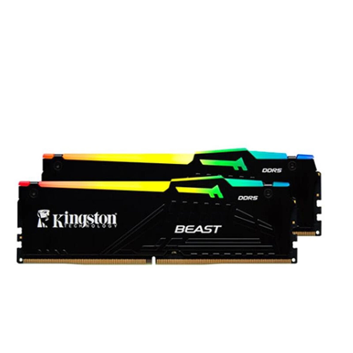 ONTECH - 16 Gb (2x8gb) Ddr5 5600mhz Kıngston Beast Rgb Cl36 Dt Kf556c36bbeak2/16tr