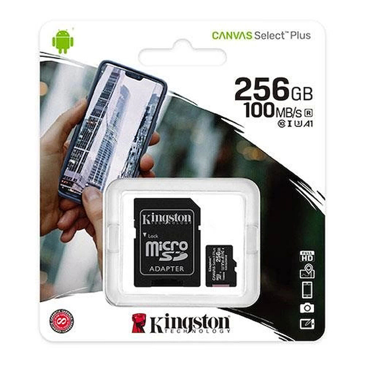 ONTECH - 256 Gb Kıngston Mıcro Sd Card Cl10 Sdcs2/256gb