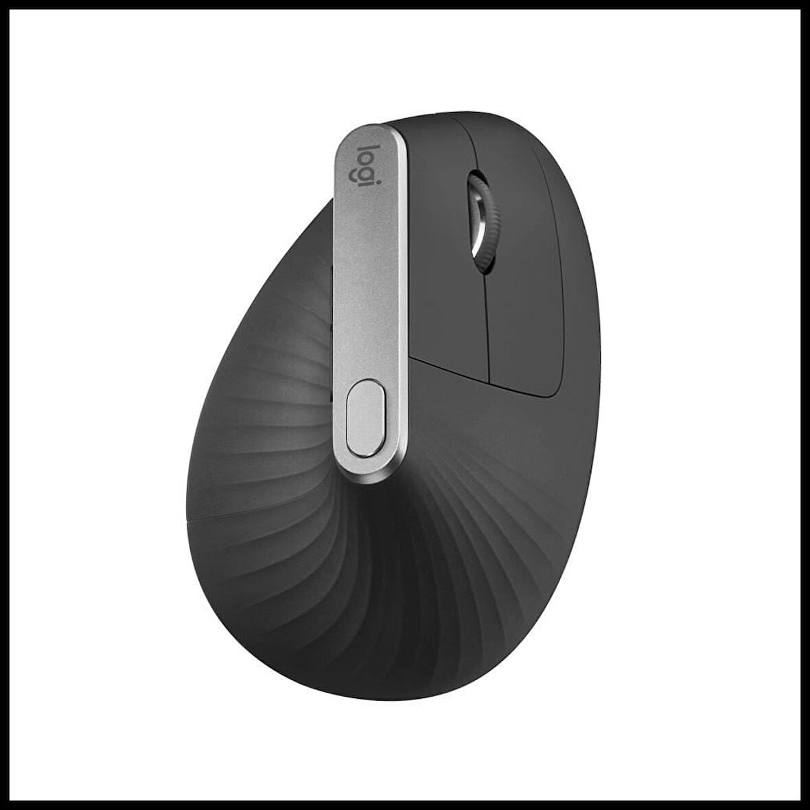 Logıtech 910-005448, Mx Vertıcal, Siyah, Bluetooth, 4000dpi, Lazer, 4 Tuşlu, Usb-c Den Şarj Edilebilir, Dikey Ergonomik Mouse