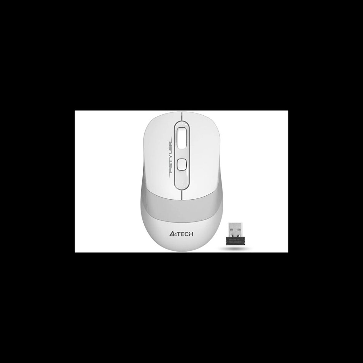 A4 Tech Fg10 (white) Fstyler 2,4ghz Kablosuz Optik Mouse, 10-15metre, 4 Buton, Nano Alıcı