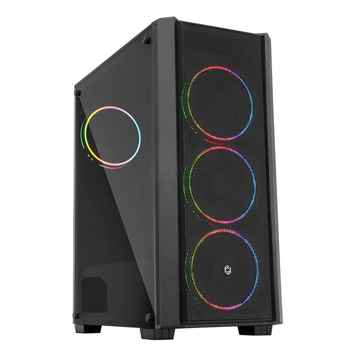 ONTECH - Frısby Fc-9415g 500w Double Slım Rgb Fan Mesh Kasa