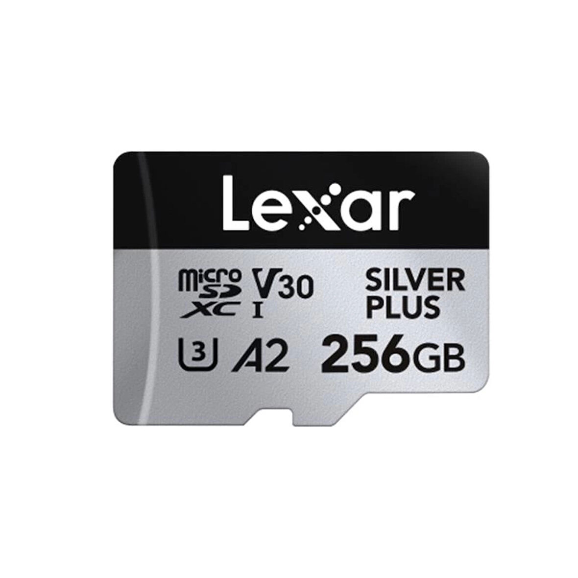 ONTECH - 256gb Lexar Lmssıpl256g-bnang Hıgh-performance Sılver Plus Mıcrosdxc Uhs-ı Up To 205mb/s Read 150mb/s Wrıte C10 A2 V30