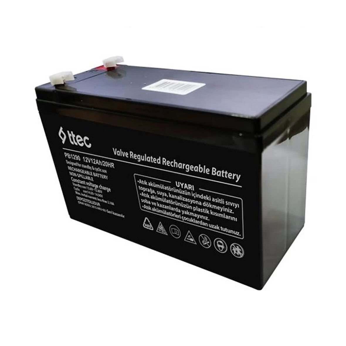 ONTECH - Ttec 12v 7ah Base Bakımsız Kuru Tip Akü