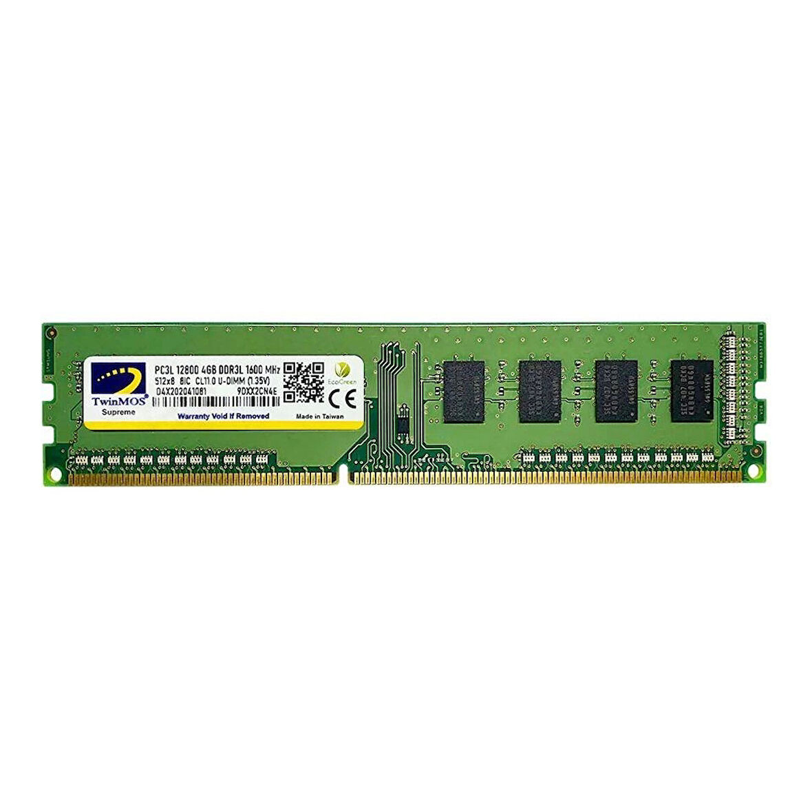 ONTECH - 4 Gb Ddr3 1600mhz Twınmos 1.35 Cl11 Dt Mdd3l4gb1600d