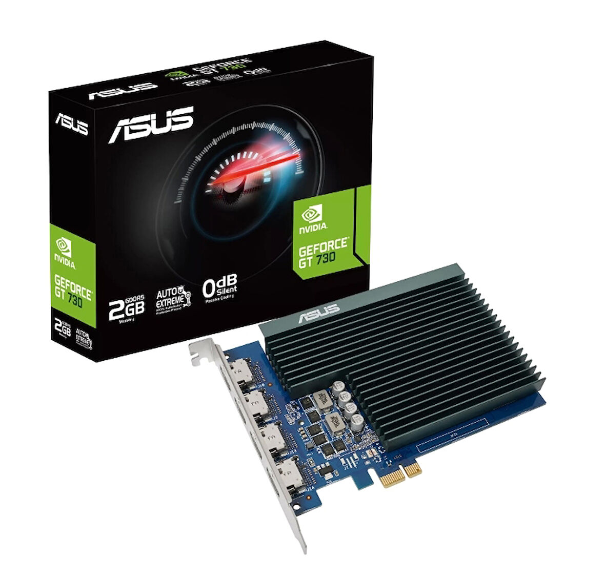 ONTECH - Asus Geforce Gt730-4h-sl-2gd5 2gb Ddr5 64bıt 4xhdmı Ekran Kartı
