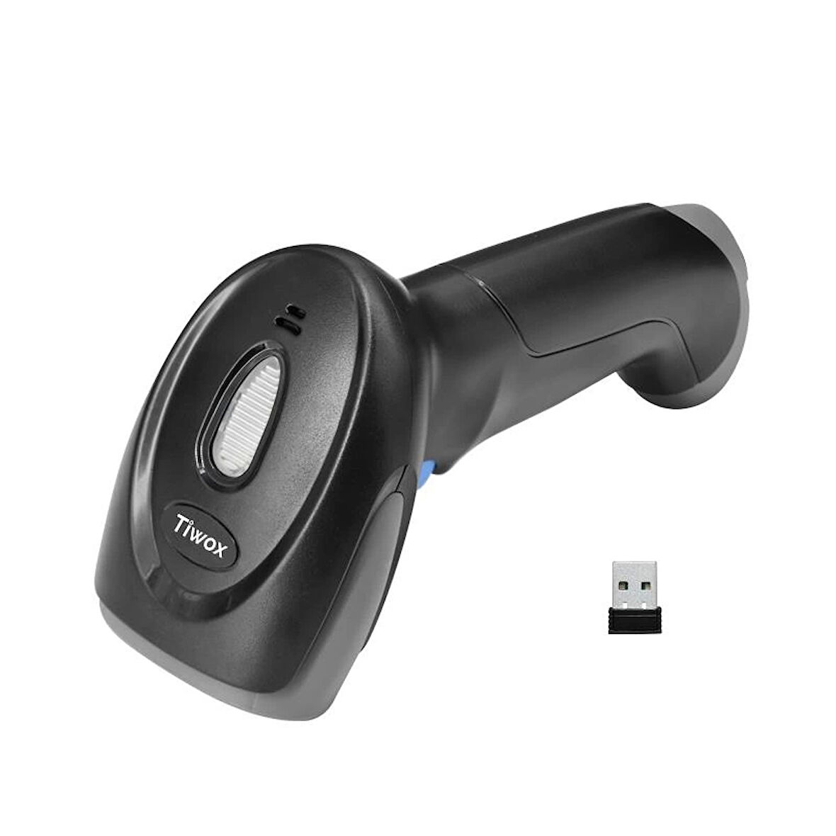 ONTECH - Tıwox Vsk-227 1d Lazer Kablosuz Barkod Okuyucu Batarya + Mını Usb Dongle