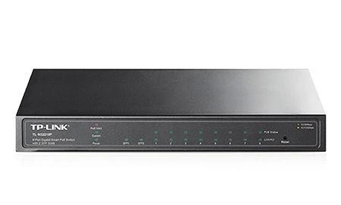 ONTECH - Tp-lınk Omada Tl-sg2210p 8 Port Gıgabıt + 2x1gb Sfp Uplınk Jetstream Yönetilebilir 61w Poe Swıtch