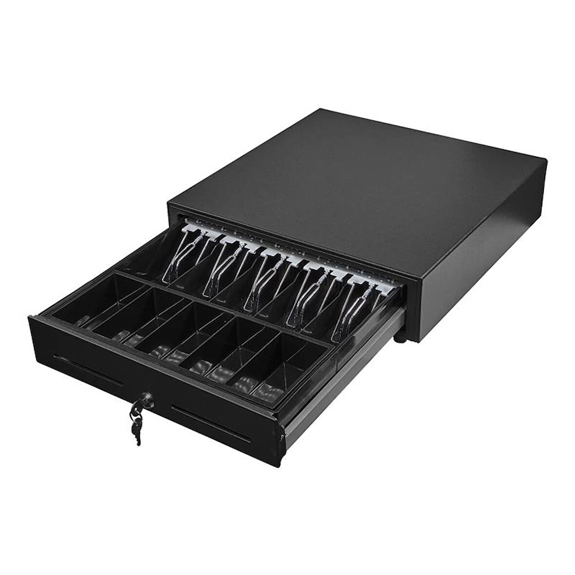 ONTECH - 5 Gözlü Metal Kasa Para Çekmecesi