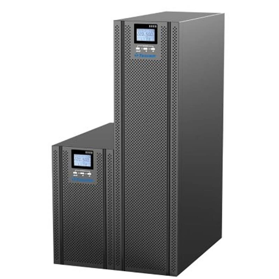 ONTECH - Tescom Teos+ 10kva 1f/1f (16x7ah) 4/8dk Lcd Onlıne Ups