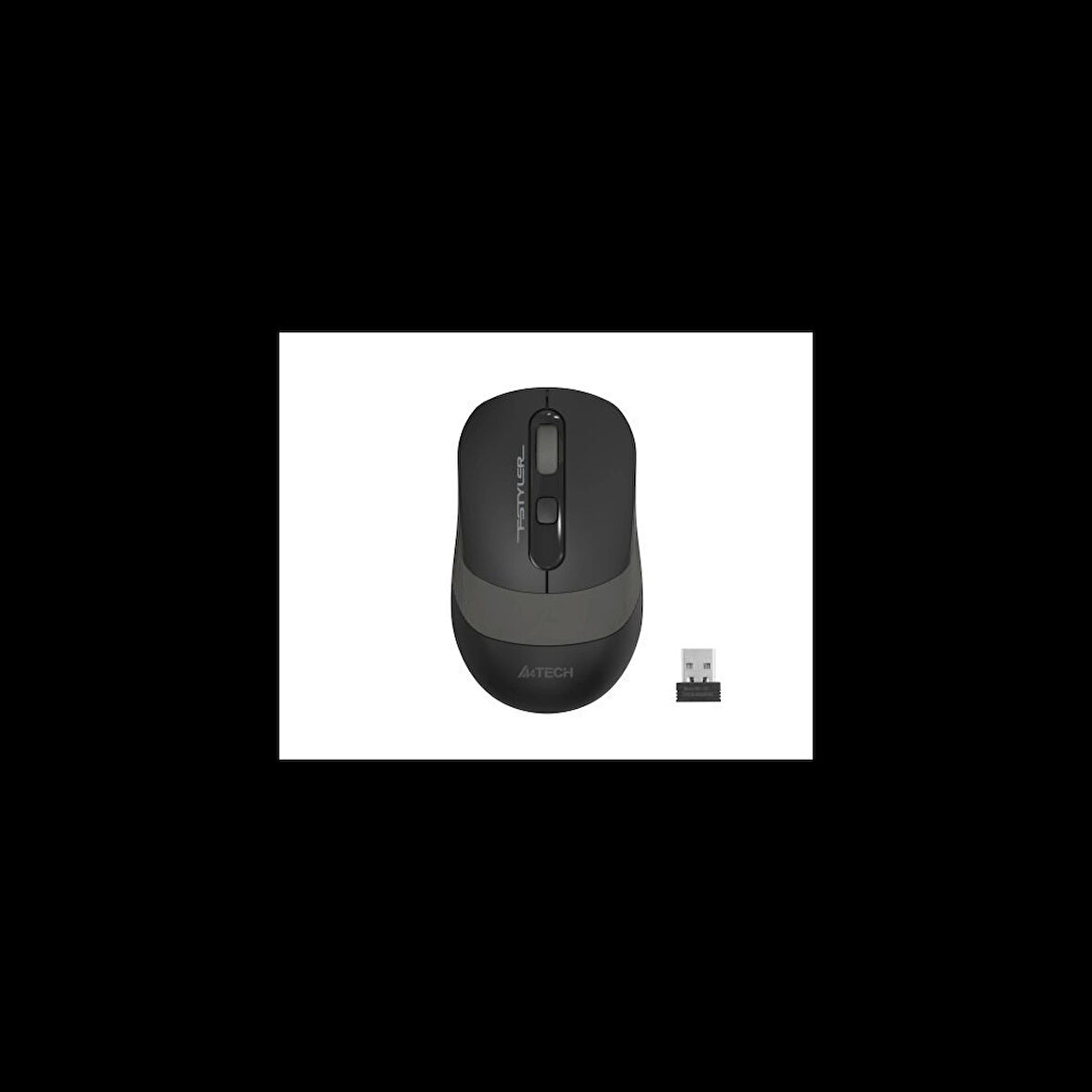 A4 Tech Fg10 (grey) Fstyler 2,4ghz Kablosuz Optik Mouse, 10-15metre, 4 Buton, Nano Alıcı