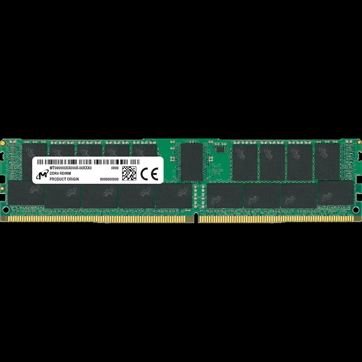 MICRON MTA18ASF2G72PDZ-3G2R, 16Gb, 3200Mhz, DDR4, ECC, CL22, RDIMM, SERVER RAM