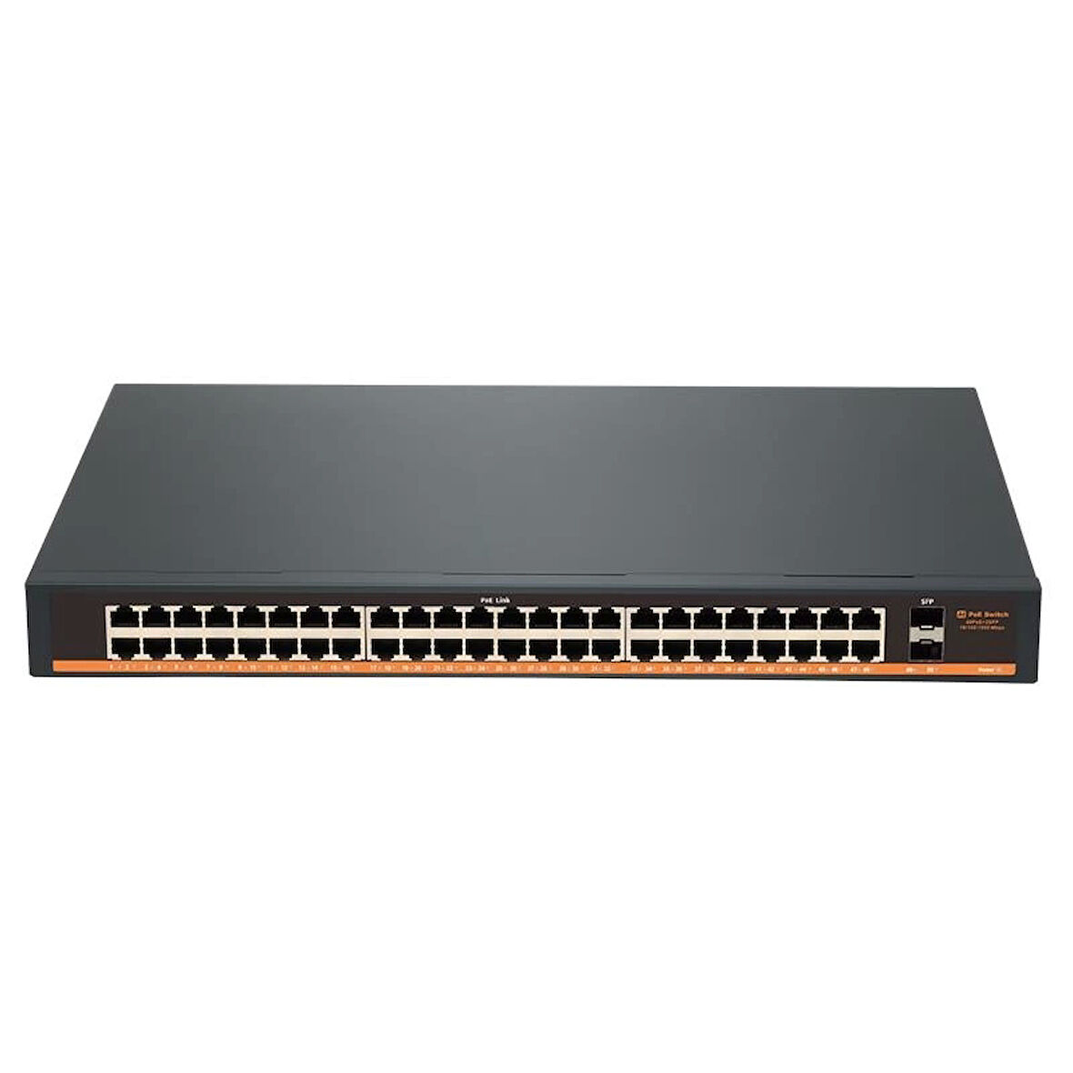 ONTECH - Tıwox Tp-g4820-poe800w 48 Port Gıgabıt + 2x 1gb Sfp Uplınk Rackmount Poe Swıtch