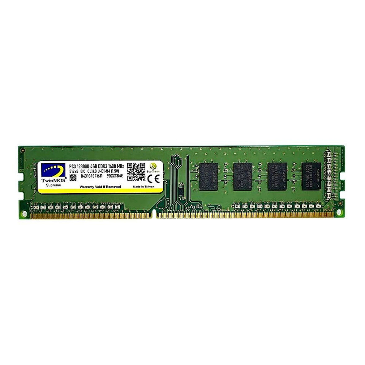 ONTECH - 4 Gb Ddr3 1600 Twınmos 1.5v Dt Mdd34gb1600d