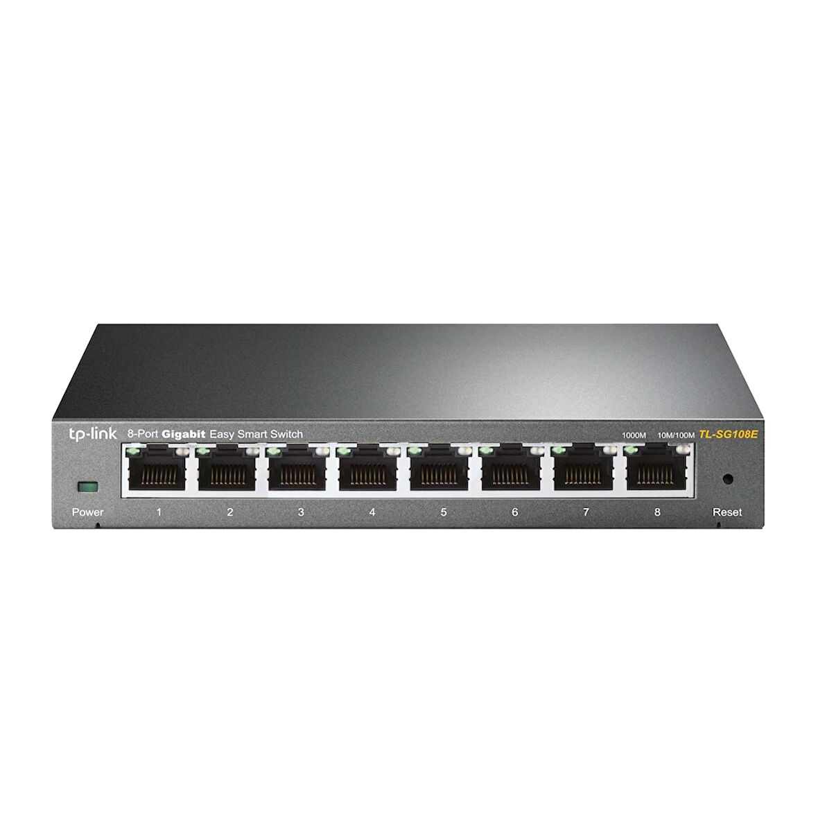 Tp-lınk Tl-sg108e, 8 Port, Gigabit, Metal Kasa, Easy Smart, Yönetilebilir, Masaüstü Switch