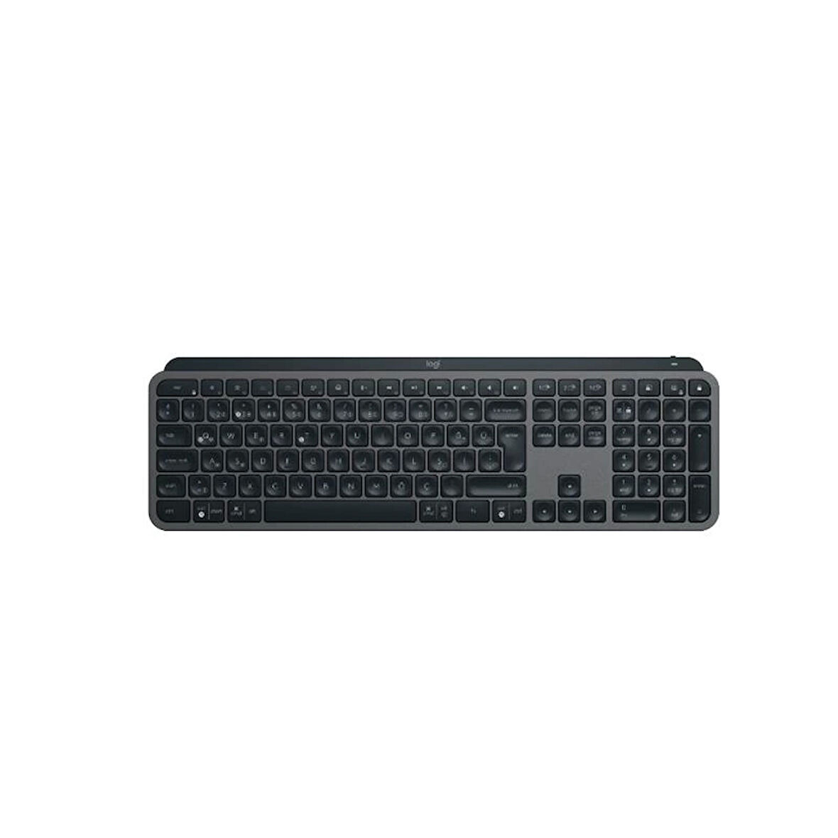 ONTECH - Logıtech Mx Keys S Gelişmiş Aydınlatmalı Tam Boyutlu Kablosuz Türkçe Q Klavye Siyah 920-011594